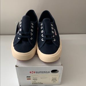 NIB Superga Indigo Blue Sneakers 7.5